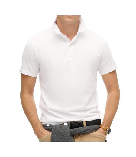 Polo blanc homme superdry classic - 3xl