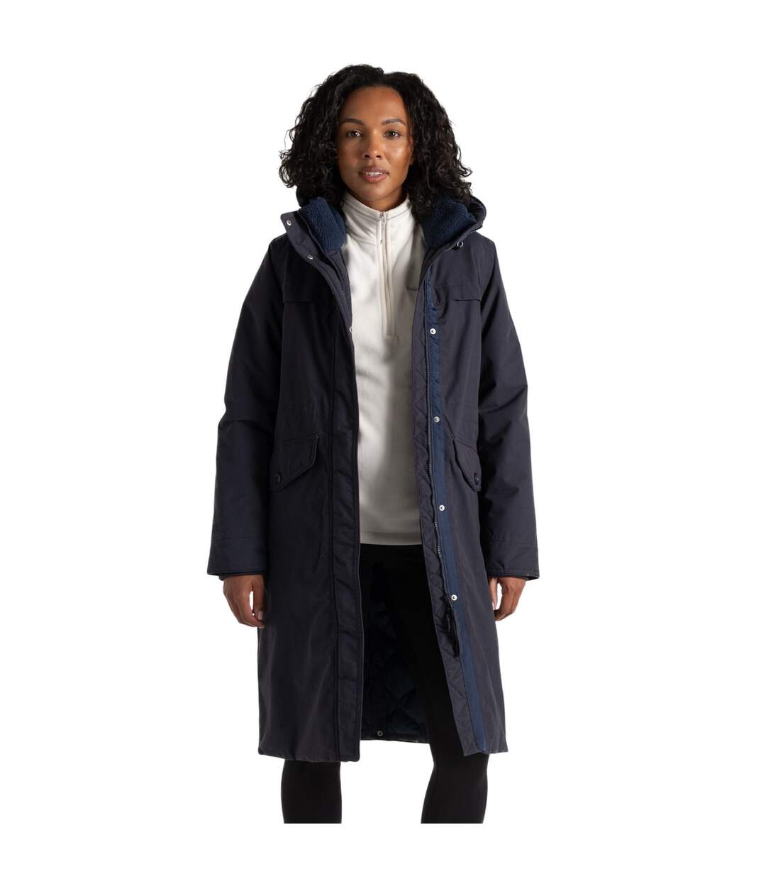 Veste imperméable tyndal femme bleu marine foncé Craghoppers-3