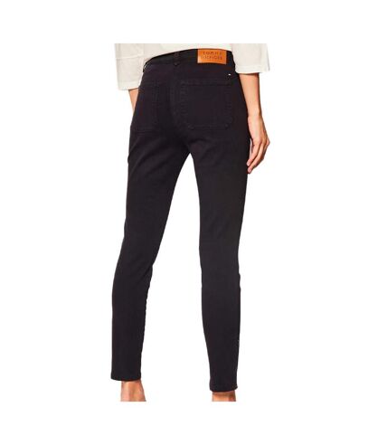 Pantalon Noir Femme Tommy Hilfiger Cotton Stretch Cargo - 34