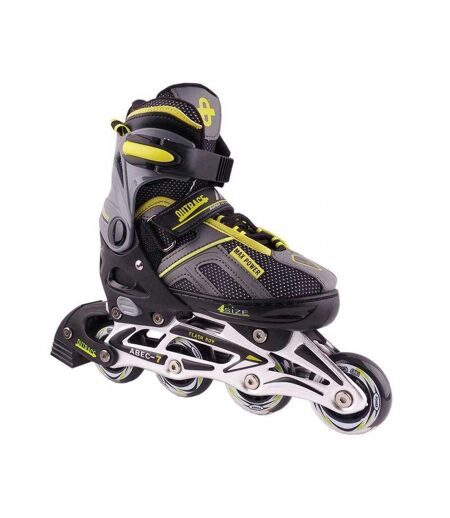 Patins À Roulettes Alignées Flash Homme 39-43 Fr Gris Outrace