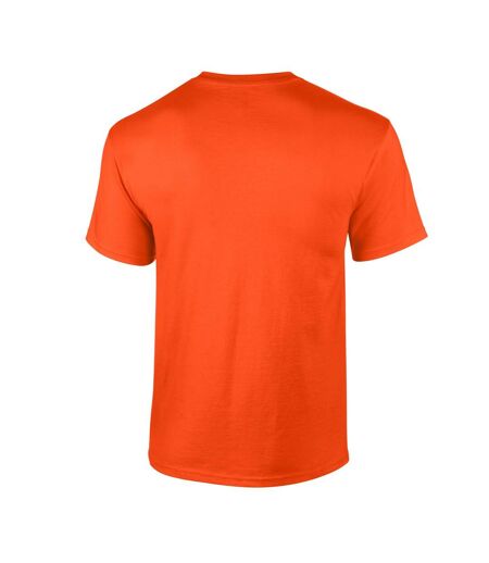 Gildan Mens Ultra Cotton T-Shirt (Orange)