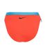 Bas de maillot de bain noir/rouge femme nike nessb312 - l-2