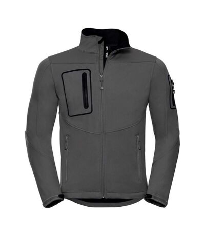 Veste softshell homme gris Russell