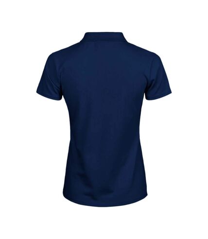Tee Jays Womens/Ladies Luxury Stretch Short Sleeve Polo Shirt (Navy Blue) - UTBC3307