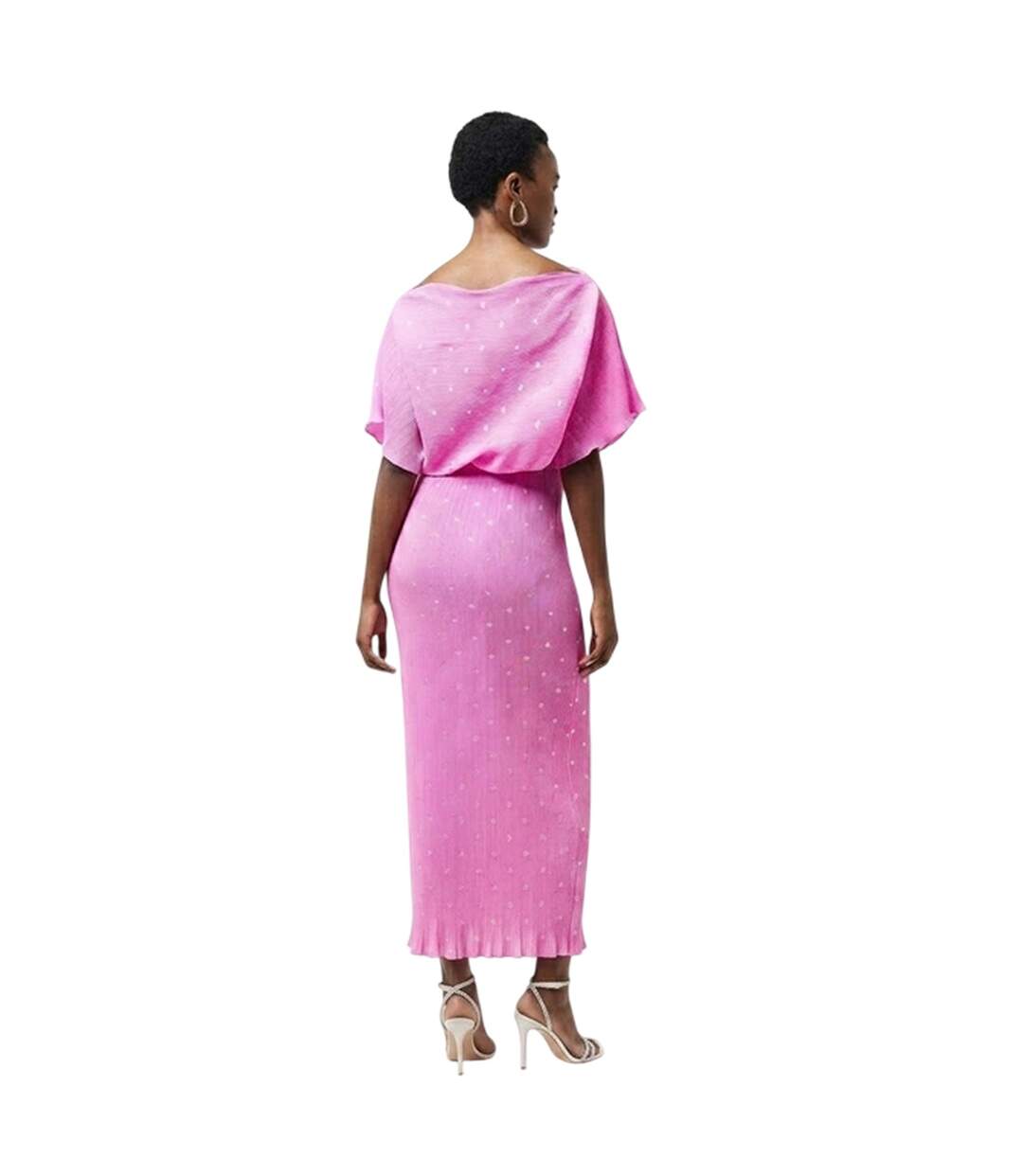 Robe Longue Femme Rose Never Fully Dressed-3