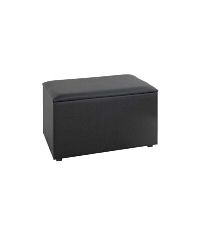 Coffre de Rangement Design Soldi 65cm Noir