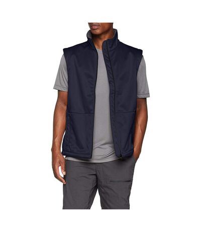 Veste Sans Manches En Softshell Homme Bleu Marine Result