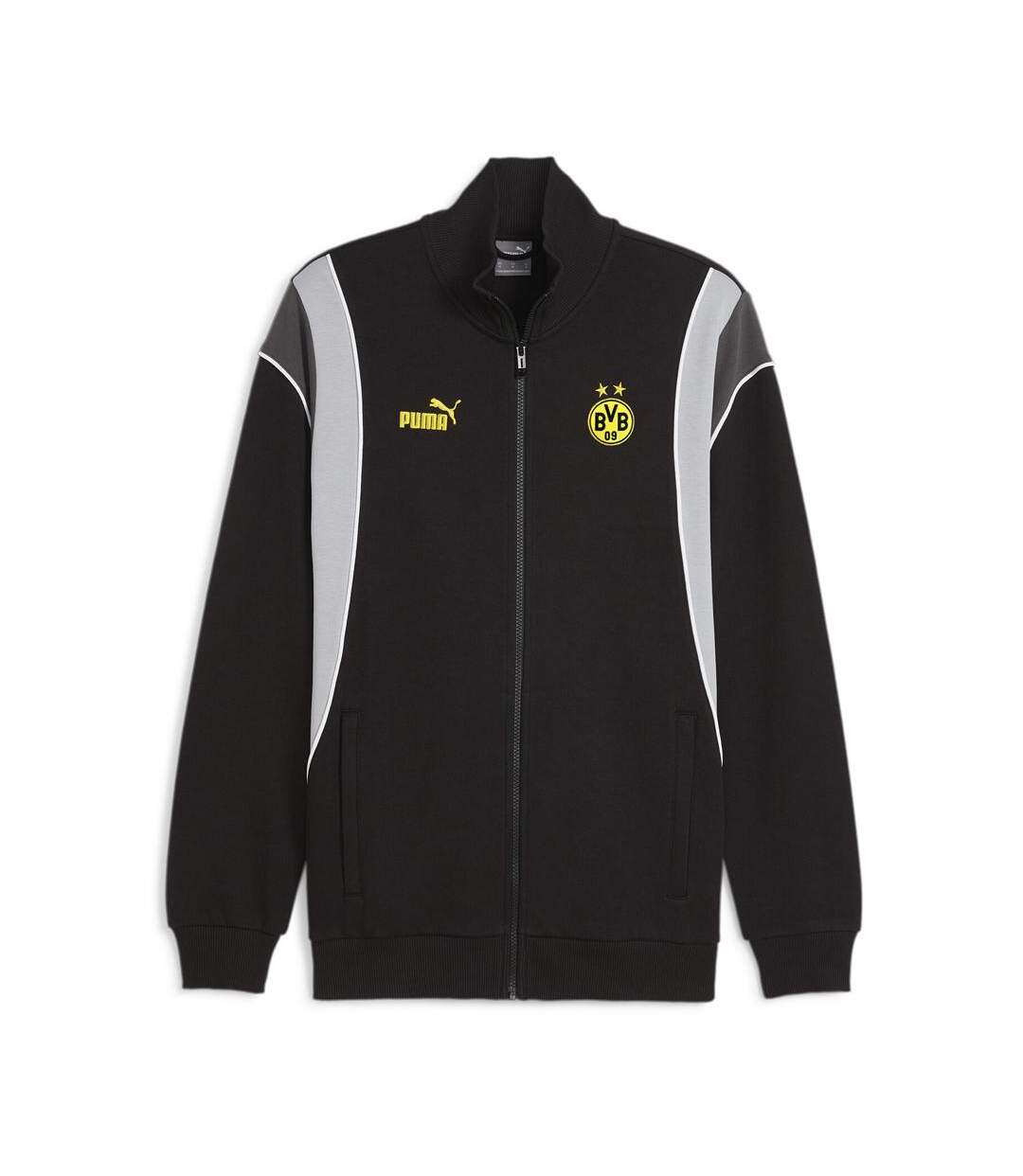Borussia dortmund veste de survêtement noir homme puma - l-1