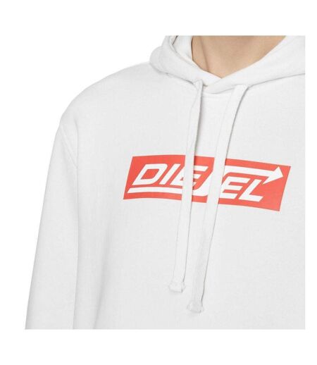 Sweat blanc homme diesel ginn