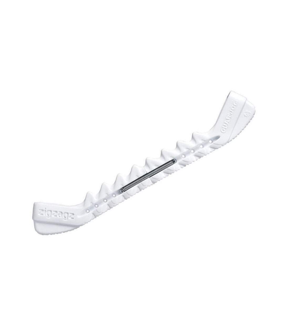 Protège-lame De Patin À Glace Motif/style Zig-zag Deluxe Taille Unique Blanc Tempish-2