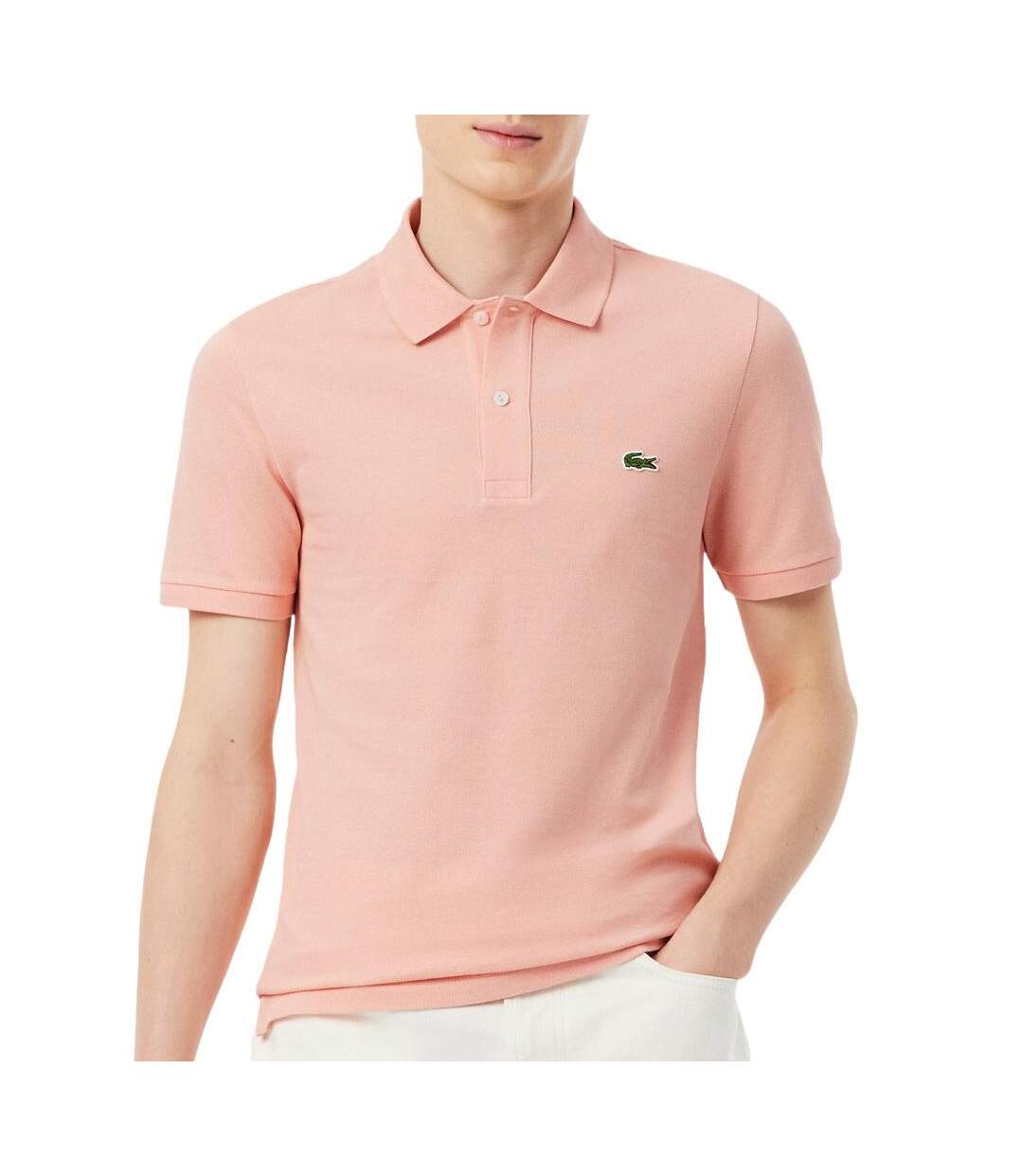 Polo corail homme lacoste l.12.12a slim-1