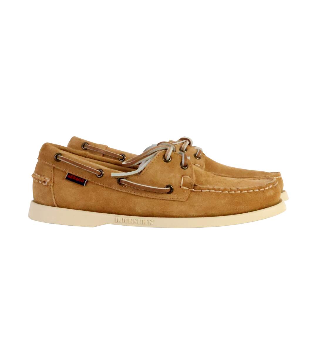 Mocassin Basse Cuir Sebago Portland Flesh Out-3