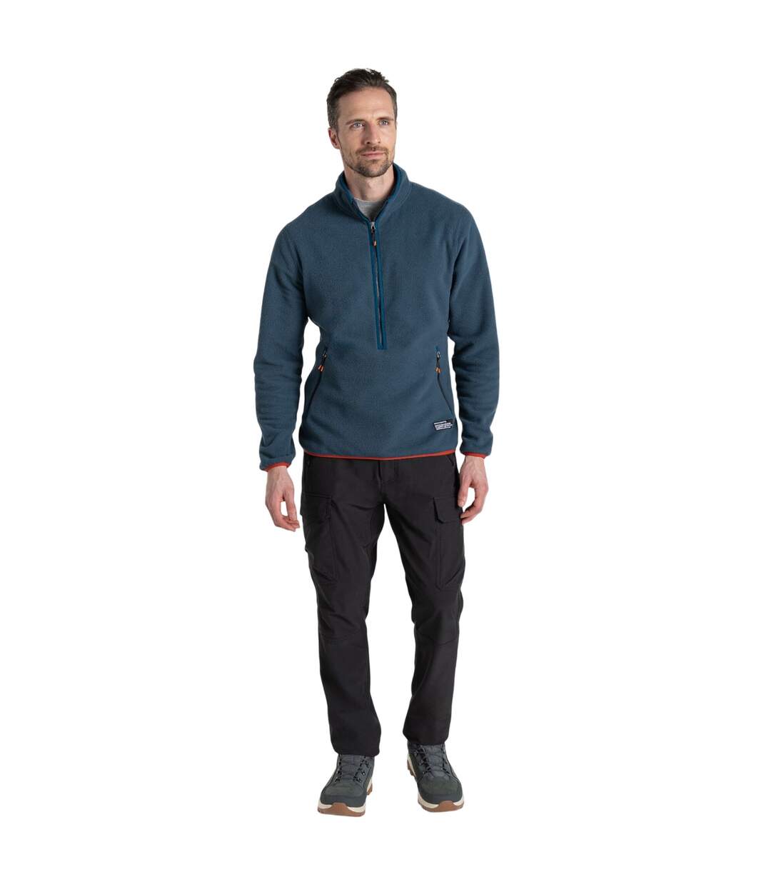 Polaire homme bleu gris foncé Craghoppers-4