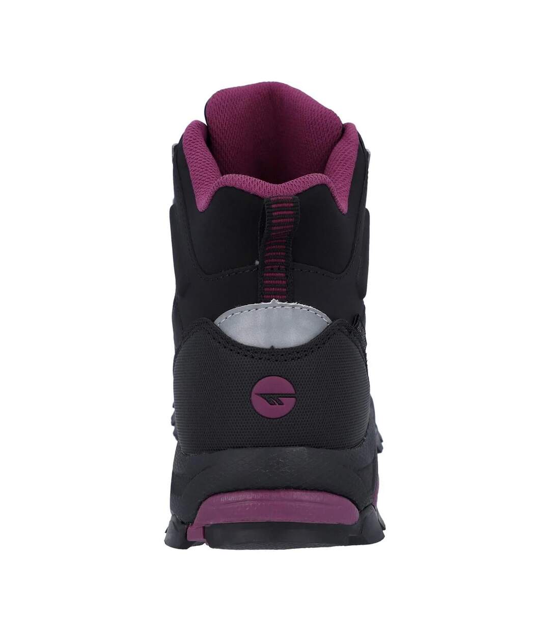 Chaussures Montantes De Marche Jackdaw Femme Noir Bordeaux Hi-Tec-2
