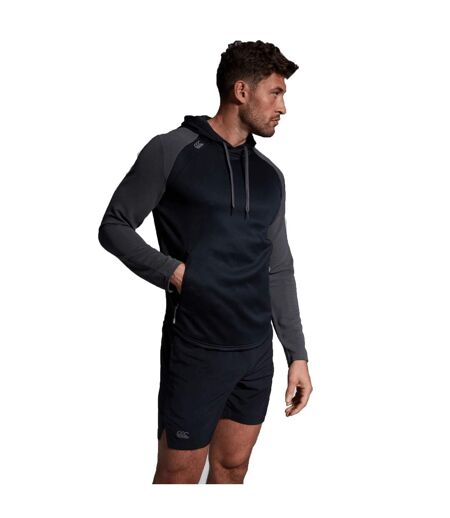 Unisex Adult Elite Training Hoodie Black Canterbury