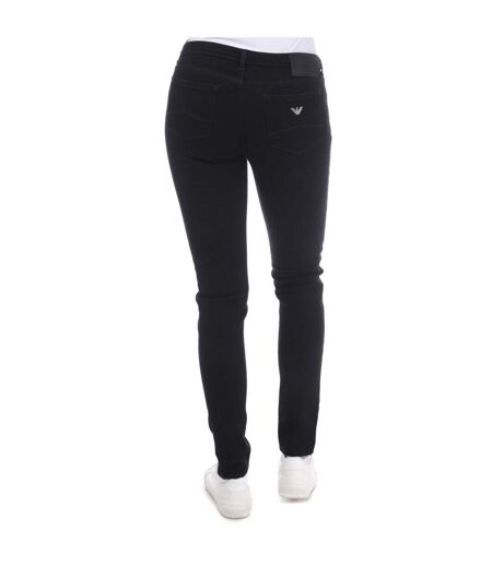 Jean j07 femme noir Emporio Armani