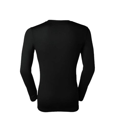 GAMEGEAR Mens Warmtex Long-Sleeved Base Layer Top (Black)