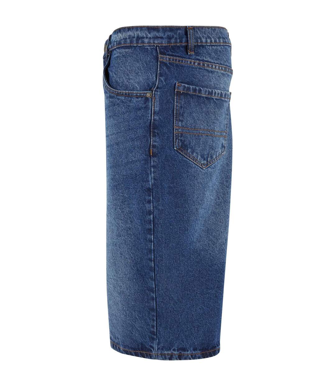 Short 90's Homme Bleu Délavé Urban Classics-3