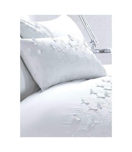 Rapport Papillon Duvet Set (White) - UTAG352