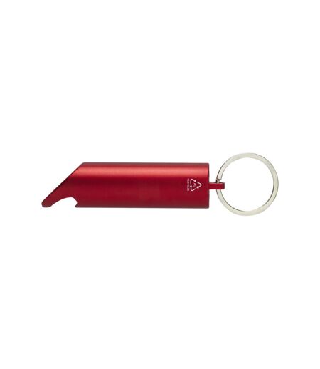 Flare Recycled Aluminium Torch Keyring (Red) (One Size) - UTPF4260