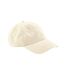 Casquette de baseball adulte beige pâle Beechfield