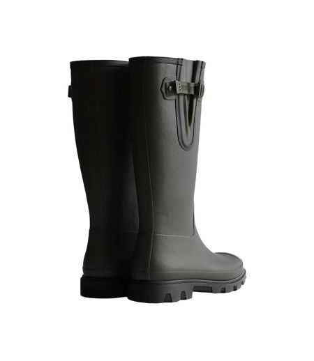 Bottes De Pluie Downpour Homme Olive Foncée Noir Hunter