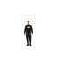Mens Air Crew Neck Relaxed Fit Long-sleeved Sweatshirt Black Gold Nike-1