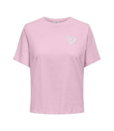 T-Shirt rose femme jdy felisa towel