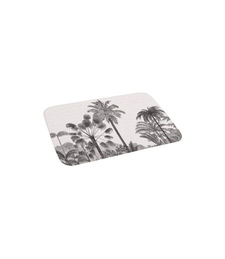 Tapis de Bain Imprimé Cocoty 45x75cm Noir & Blanc