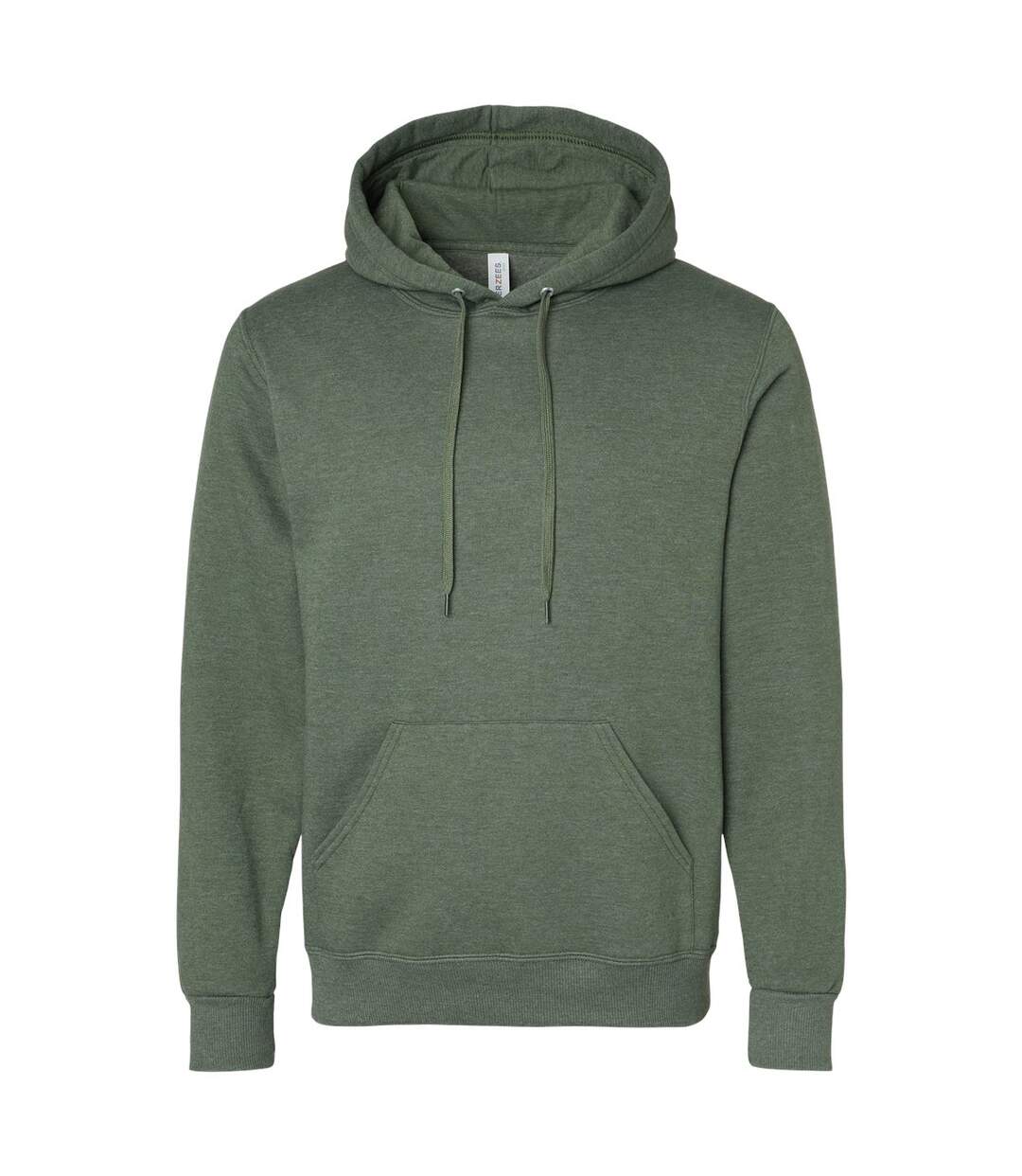 Unisex Adult Eco Premium Hoodie Military Green Heather Jerzees-2