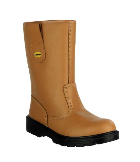 Centek FS334 Safety Rigger Boot / Mens Boots (Tan) - UTFS1727