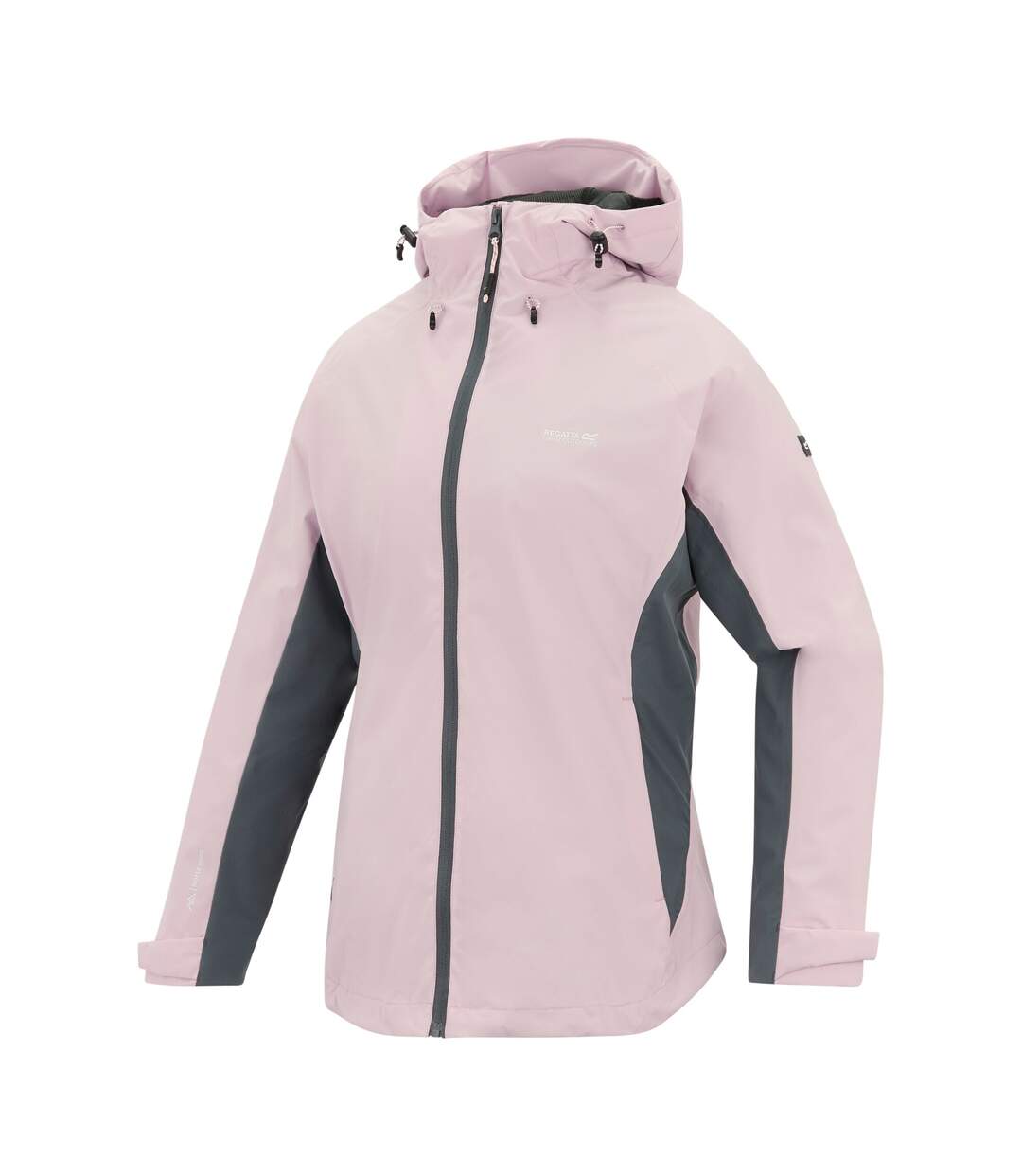 Veste Imperméable Femme Lilas Pâle Orage Foncé Regatta-4