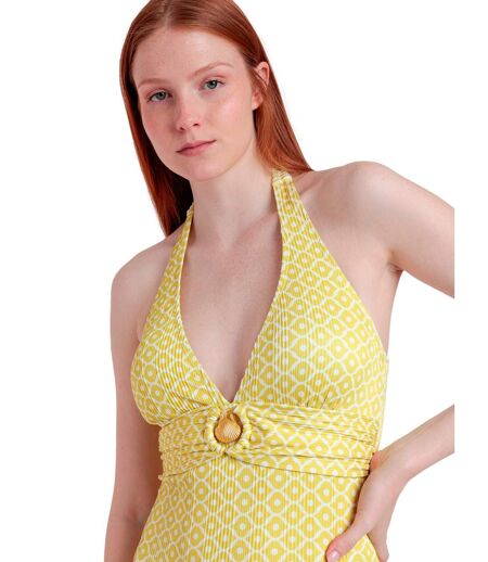Maillot de bain une pièce dos nu préformé Scarf Admas