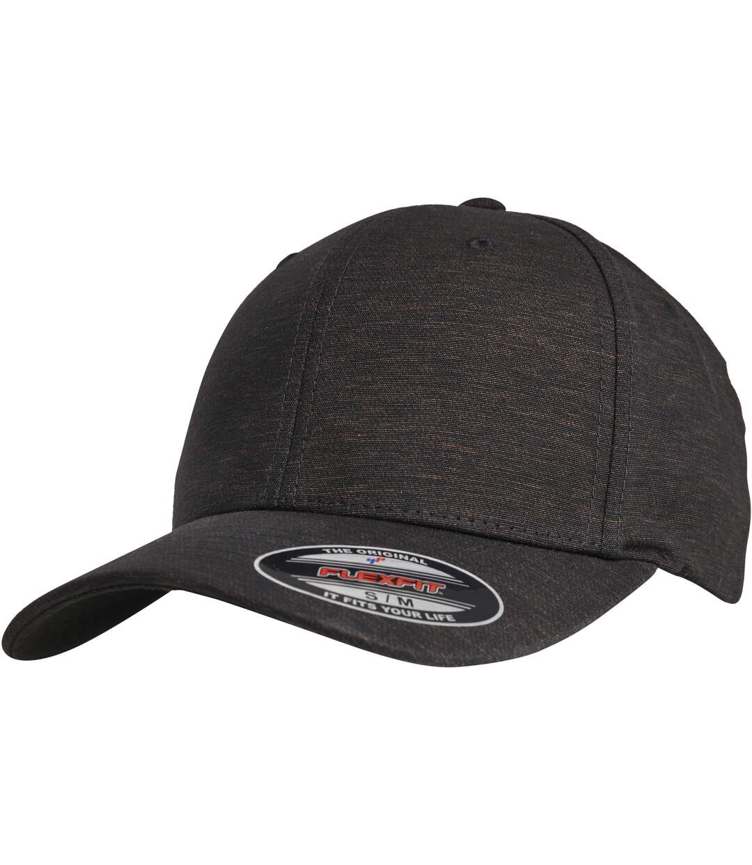 Casquette flexfit adulte noir Yupoong-1