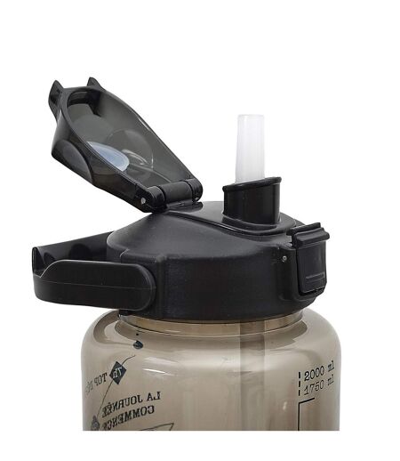 Gourde Bouteille Motivation 2L Transparent