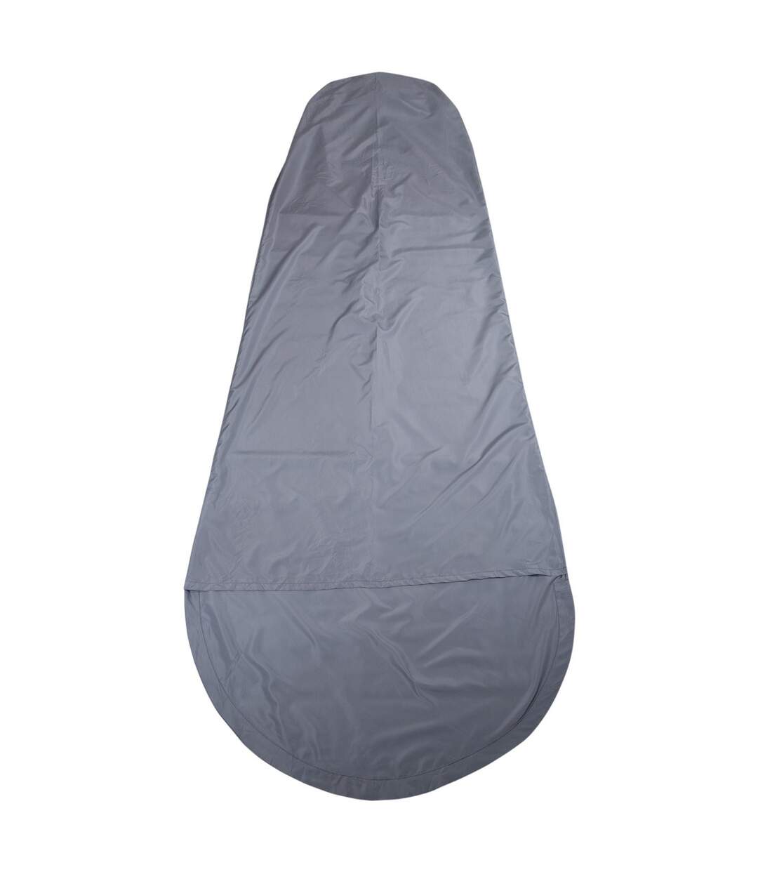 Microfibre mummy sleeping bag liner one size grey Mountain Warehouse-1