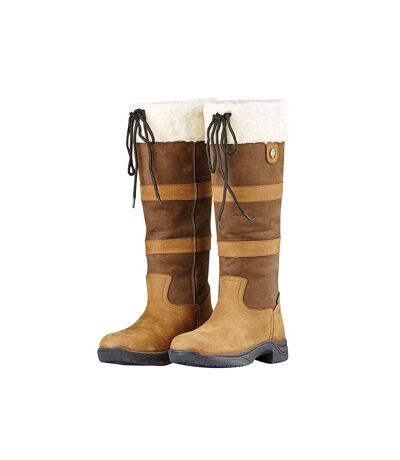 Dublin Adults Unisex Leather Eskimo Boots II (Dark Brown) - UTWB854