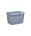Panier de Rangement Scandi 25L Gris-1