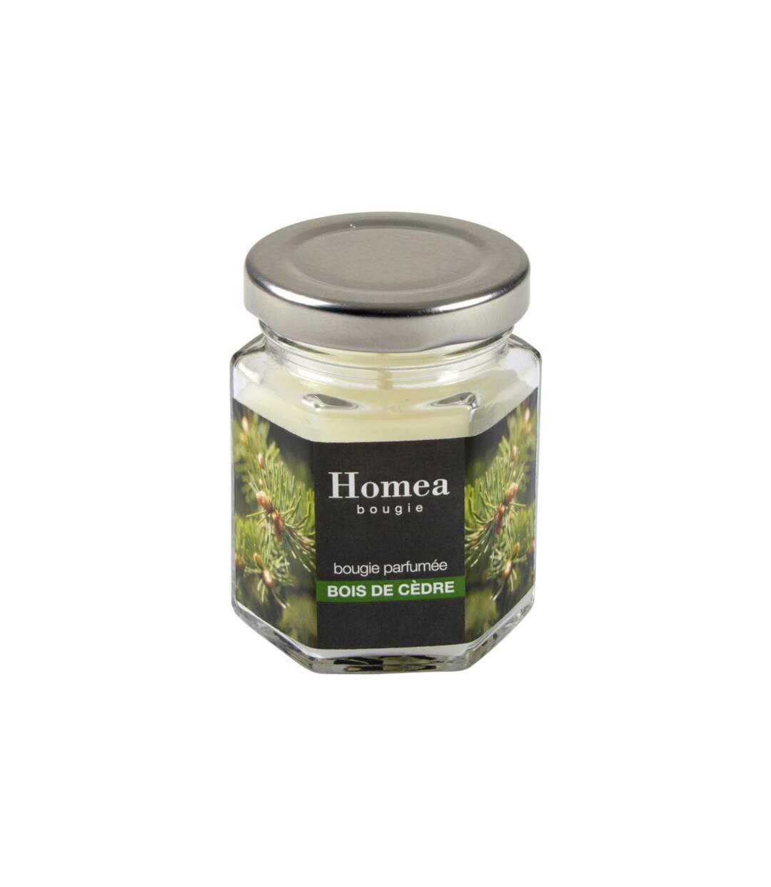 Bougie Verrine Parfumée Essentiel 7cm Bois de Cèdre-1