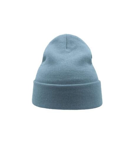 Atlantis Wind Double Skin Beanie With Turn Up (Light Blue) - UTAB228