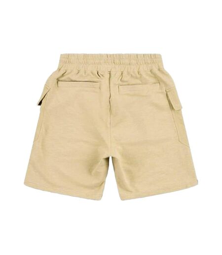 Mens Stamford Cargo Shorts Taupe Pretty Green
