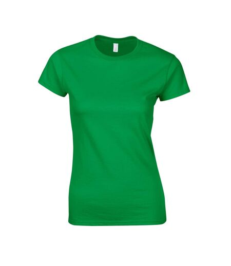 T-shirt softstyle femme vert vif Gildan Gildan