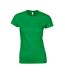 Gildan Womens/Ladies Softstyle Ringspun Cotton T-Shirt (Irish Green)