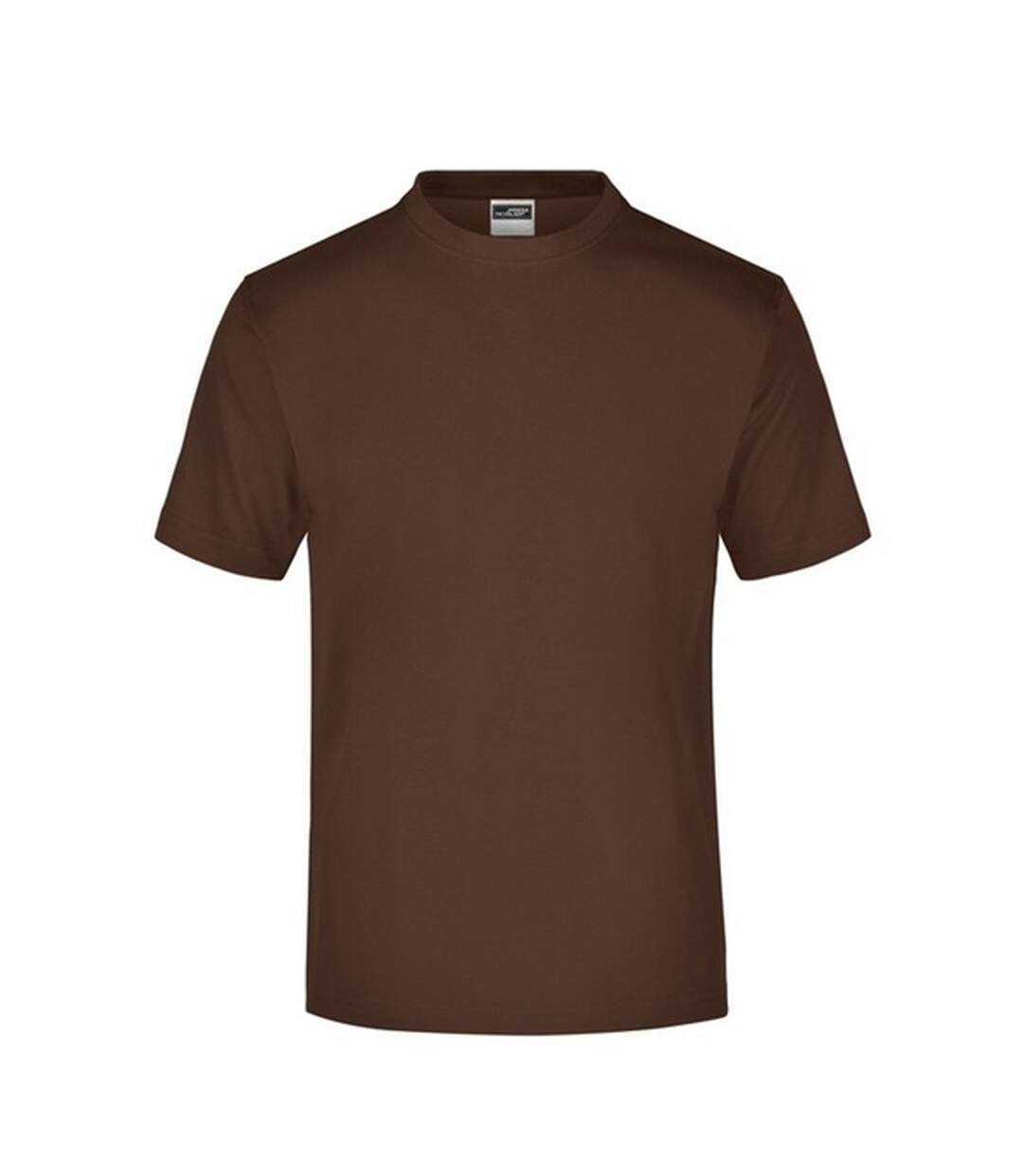 T-shirt Medium Adulte Marron James And Nicholson-1