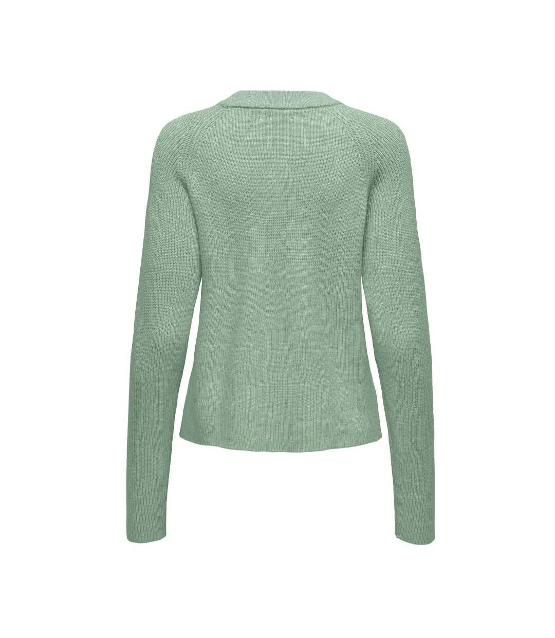 Pull vert d'eau femme jdy magda-2