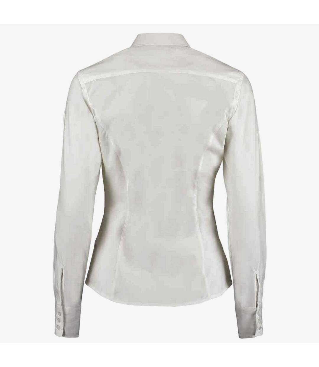 Blouse corporate femme blanc Kustom Kit-2