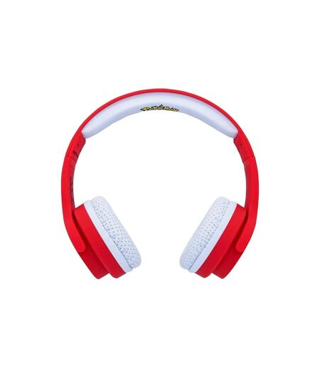 Casque interactif enfant taille unique blanc / rouge Pokemon