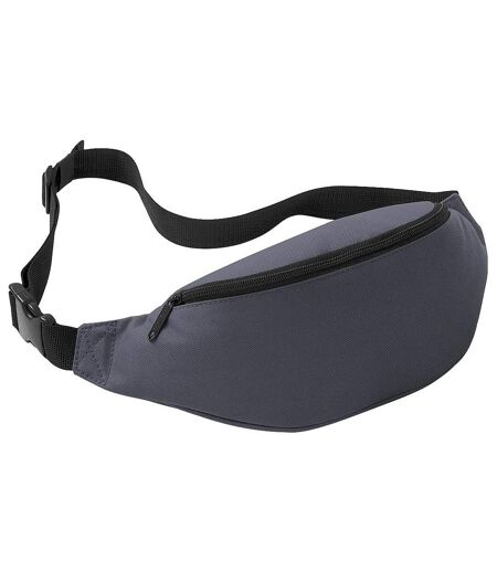 Adjustable Belt Bag 2.5 Litres Graphite Bagbase