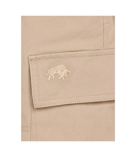 Short À Poches Classic Homme Brun Clair Raging Bull