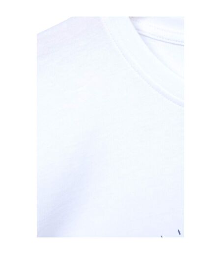 Mens Ben Nevis Scotland Short-sleeved T-shirt White Mountain Warehouse